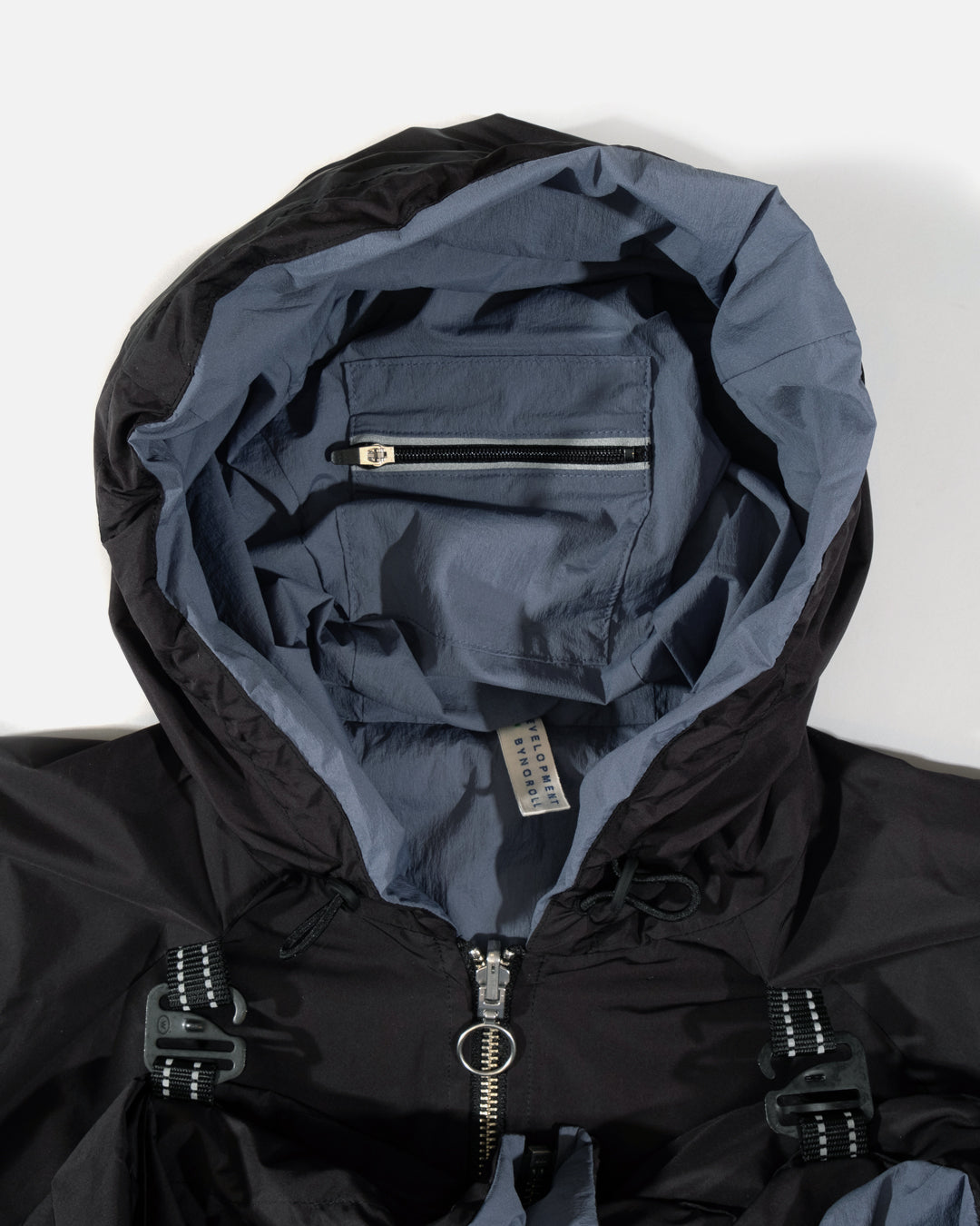 Noroll Switch Parka in Blue / Black | Blues Store