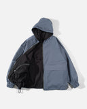 Switch Parka in Blue and Black from the Noroll Spring / Summer 2023 collection blues store www.bluesstore.co