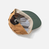 Develop Rain Cap in Coyote / Green from the Noroll blues store www.bluesstore.co