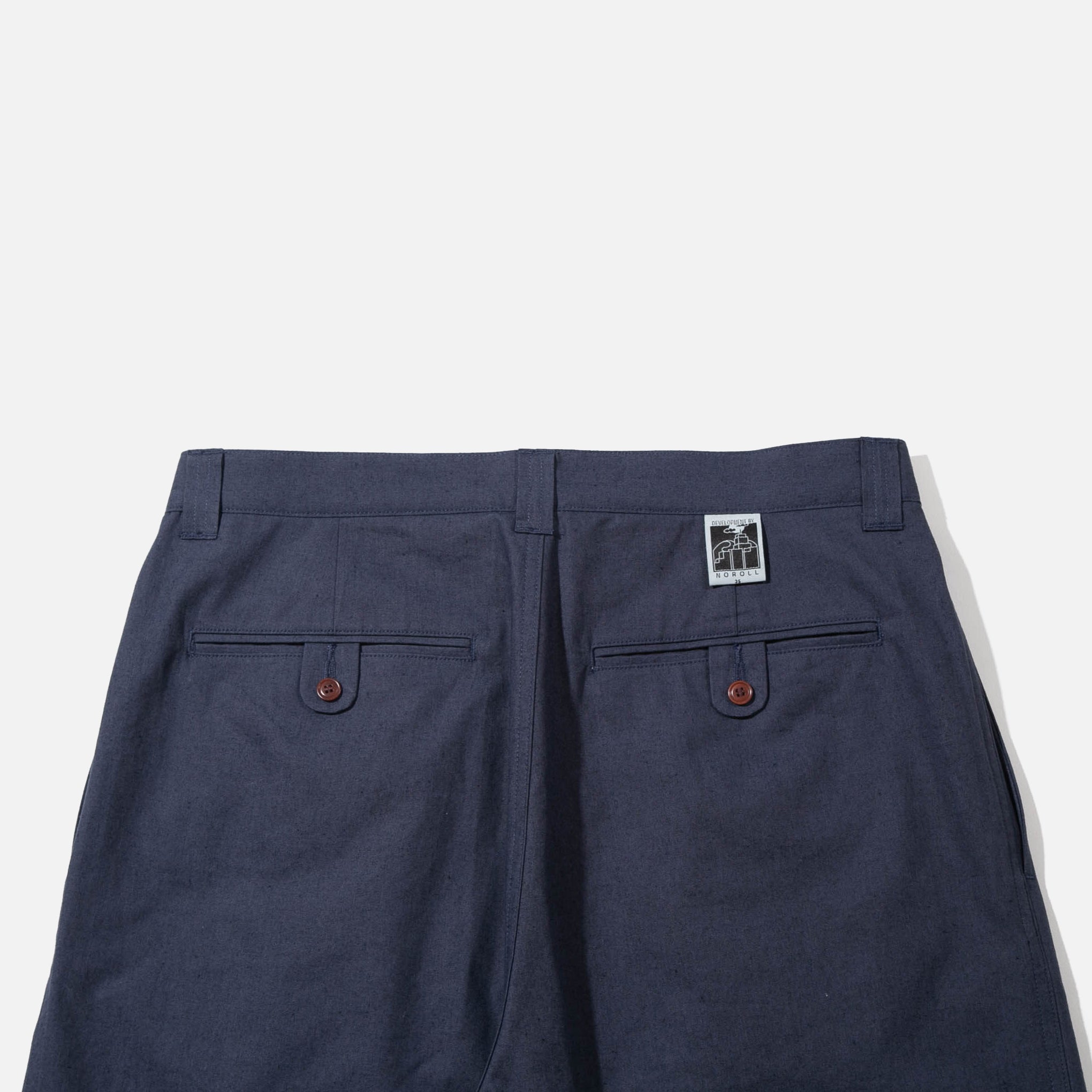Thickwalk C/L Pants in Navy from Noroll | Blues Store