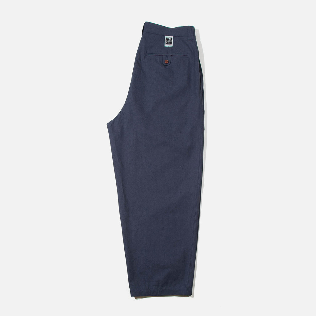 Thickwalk C/L Pants in navy from Noroll blues store www.bluesstore.co