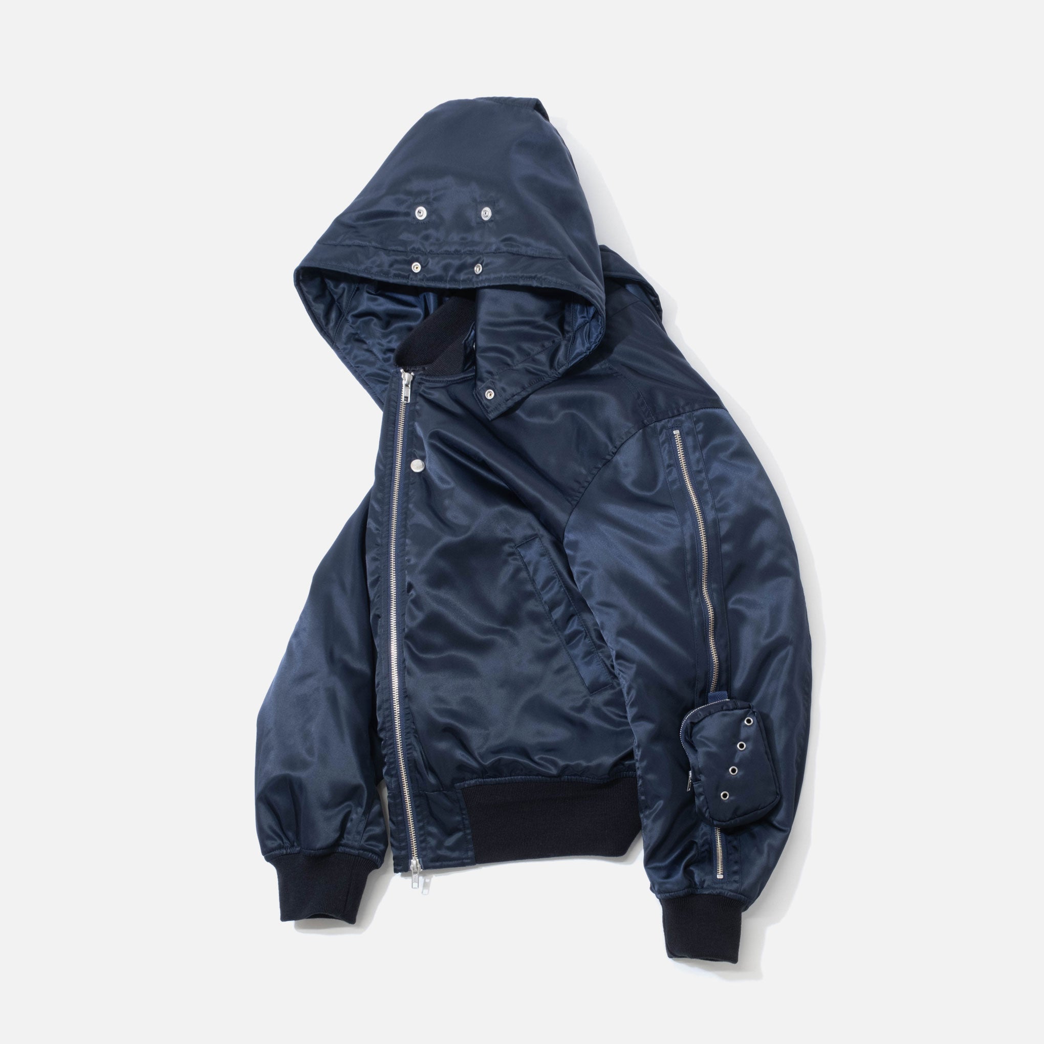 PHINGERIN Moving Flight Jacket in Navy | Blues Store