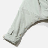 Long Futon Corduroy Coat in Mint from PHINGERIN blues store www.bluesstore.co