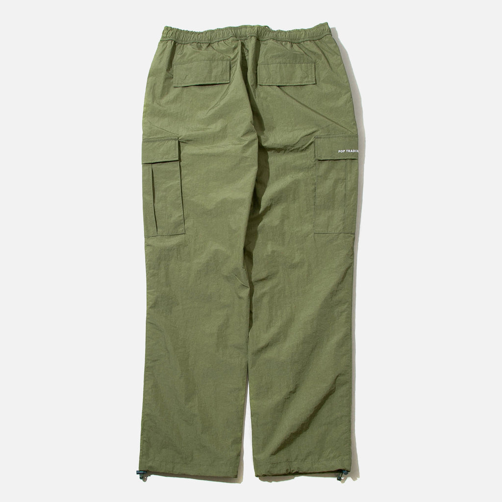 Pop Trading Company Cargo Track Pant in Olivine blues store www.bluesstore.co
