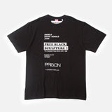 M House t-shirt in black from Prison Blues Store