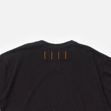 M House t-shirt in black from Prison Blues Store