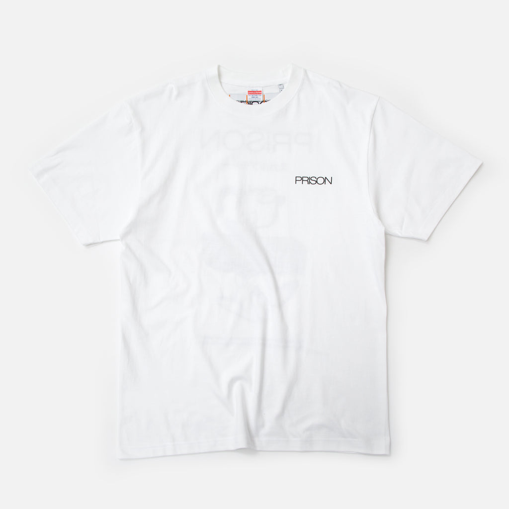 Precise Work t-shirt in white from Prison Blues Store