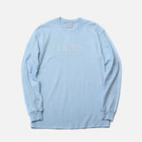 Sneeze long sleeve logo t-shirt in sky blue from the brands Holiday 22 collection blues store www.bluesstore.co