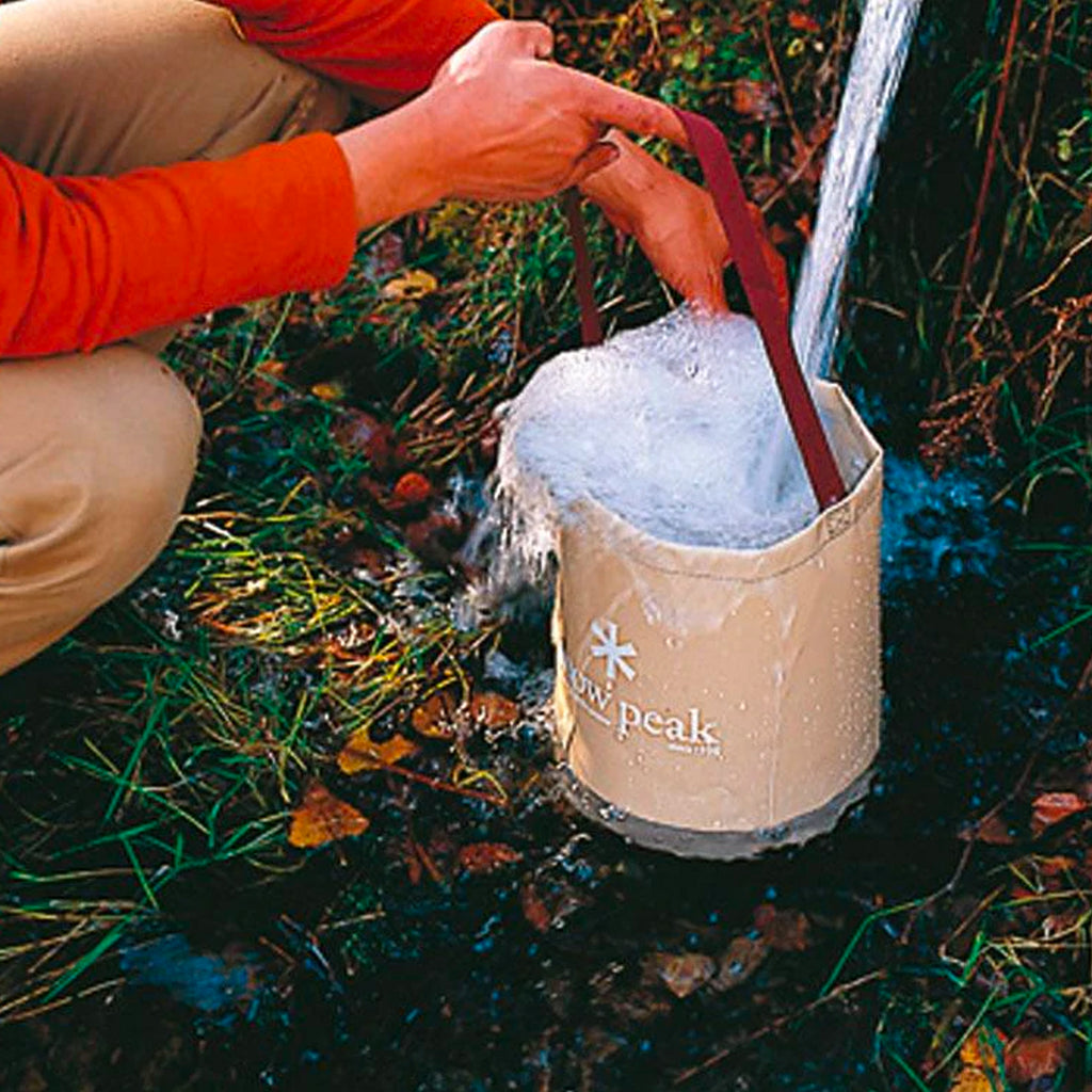 Regular Camping Bucket from Snow Peak blues store www.bluesstore.co