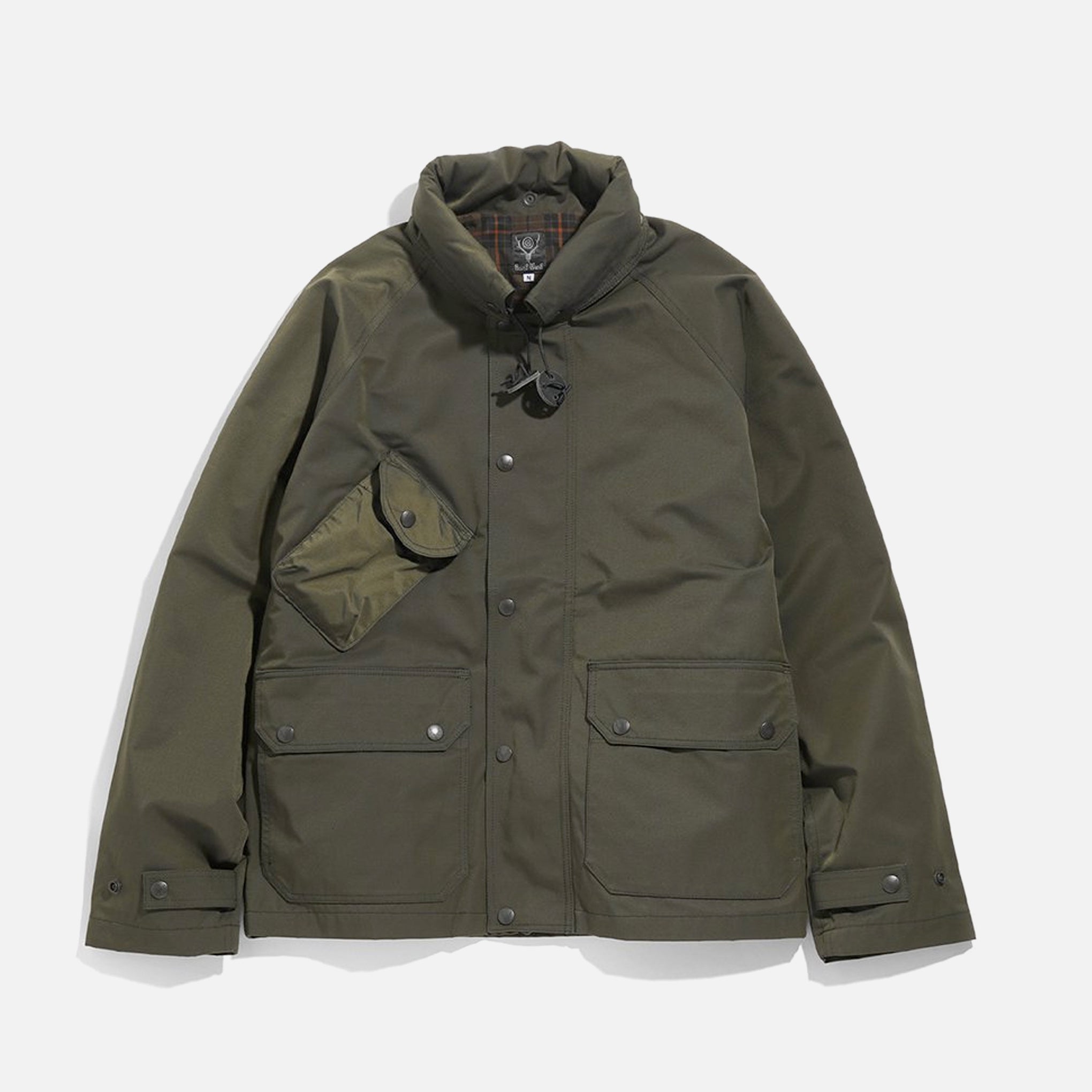 South2 West8 Carmel Jacket - Olive C/N Twill | Blues Store