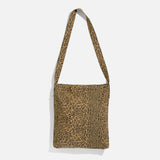 SS22 South2 West8 Book Bag Leopard Flannel Pt. blues store www.bluesstore.co