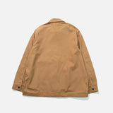 Classic Barn Coat Jacket in Washed Brown Duck from Stan Ray blues store www.bluesstore.co