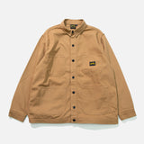 Classic Barn Coat Jacket in Washed Brown Duck from Stan Ray blues store www.bluesstore.co
