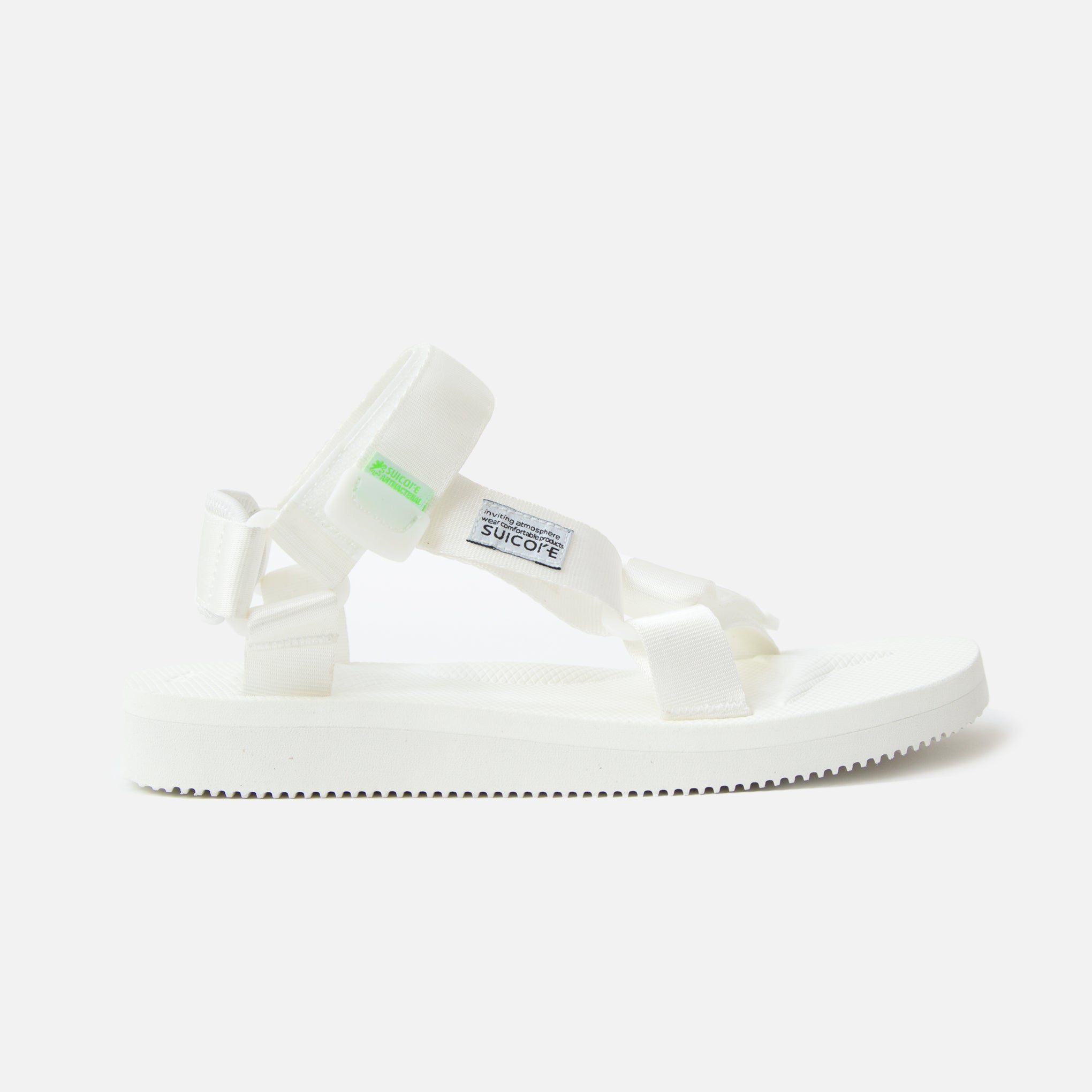 Suicoke Depa Cab Sandals in White Blues Store