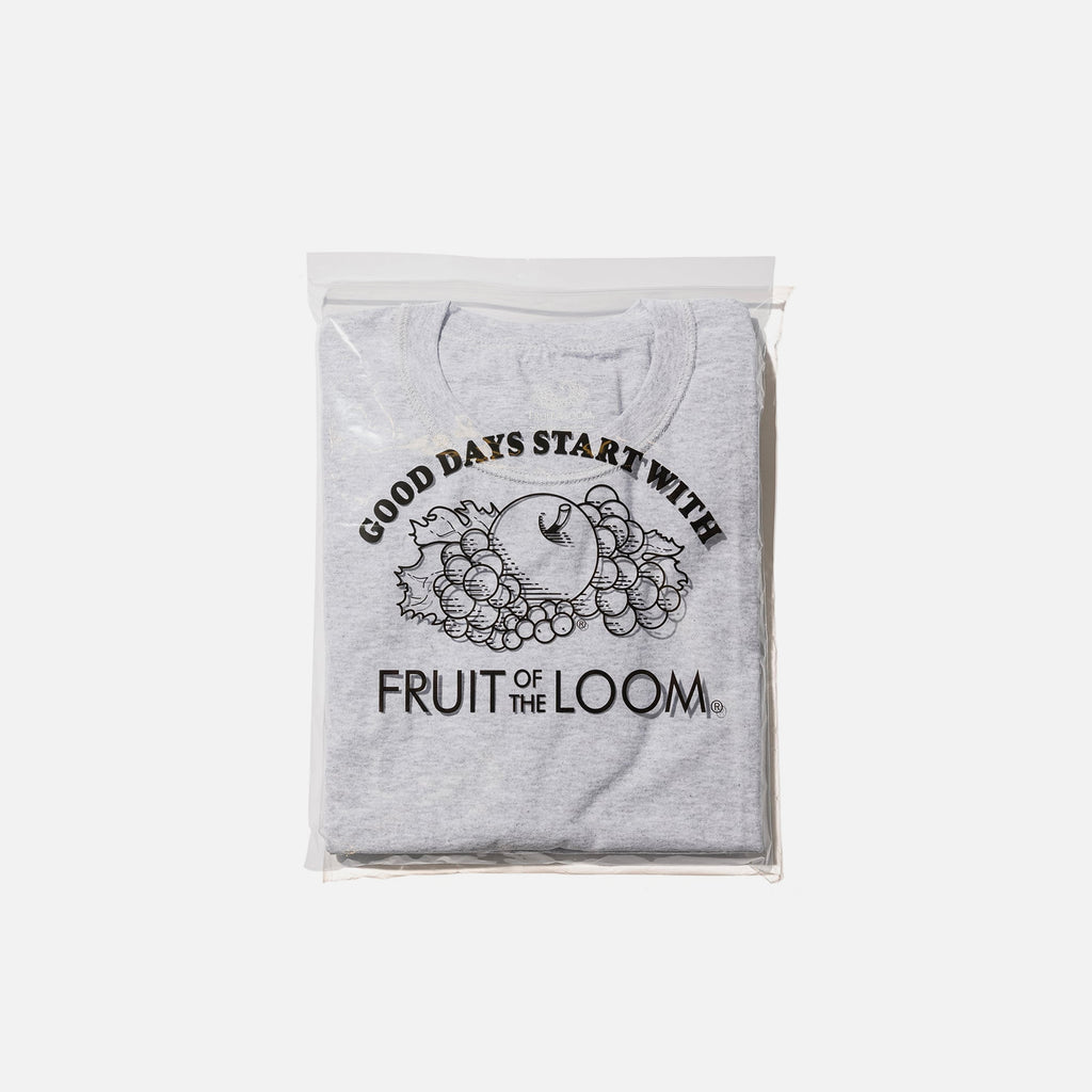Fruit of the Loom x Unused T-shirt - Grey (2 Pack) blues store www.bluesstore.co