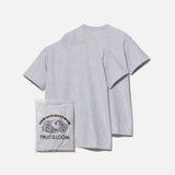 Fruit of the Loom x Unused T-shirt - Grey (2 Pack) blues store www.bluesstore.co