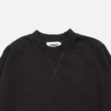 You Must Create Almost Grown Cotton Loopback Sweatshirt in Black blues store www.bluesstore.co