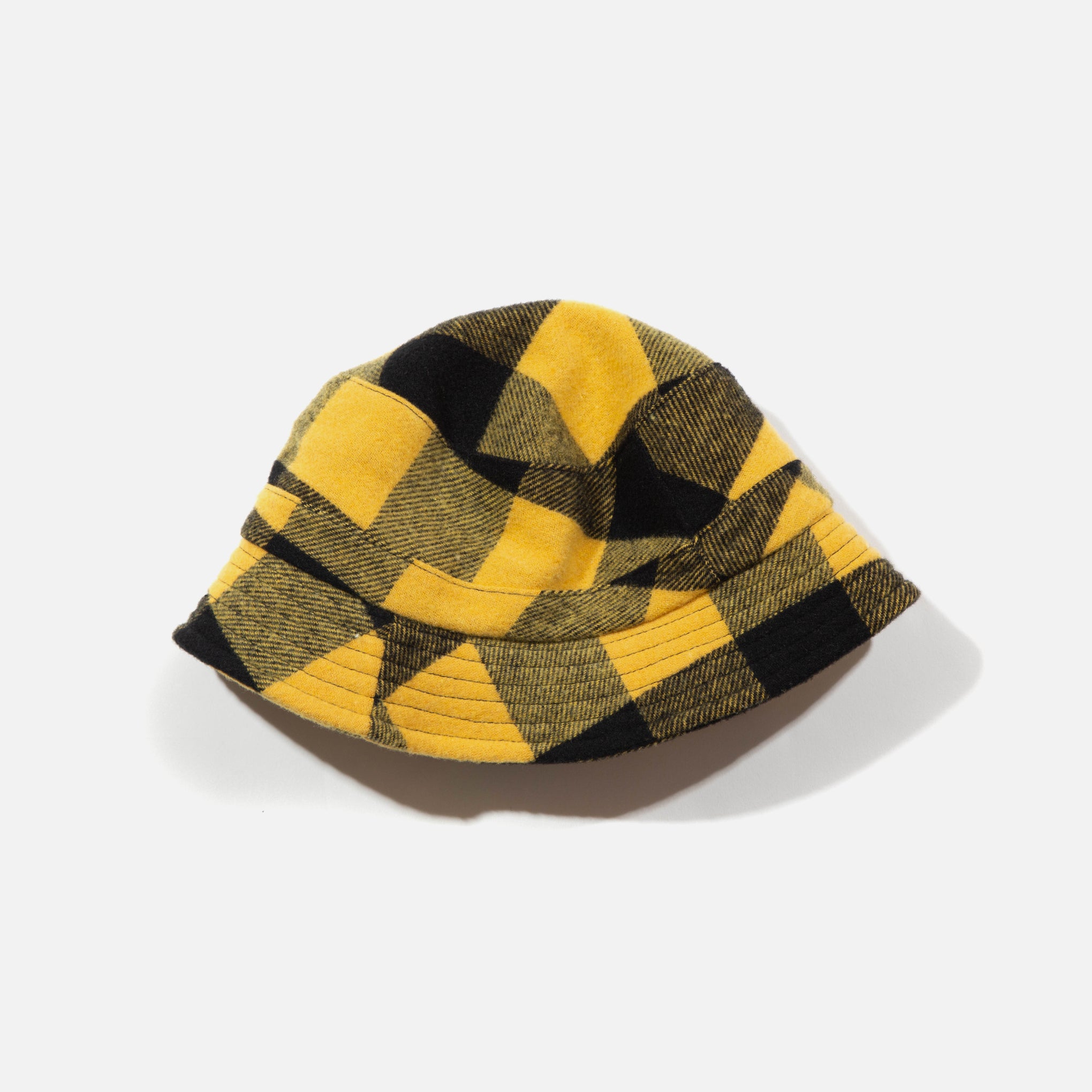 Yellow plaid best sale bucket hat